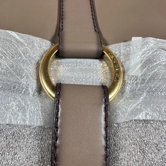 Michael Kors Quincy Boho Medium Leather Saddlebag - Picture 5 of 10